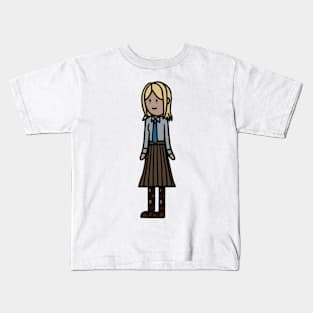 Lady Truth Cartoon 4 Kids T-Shirt